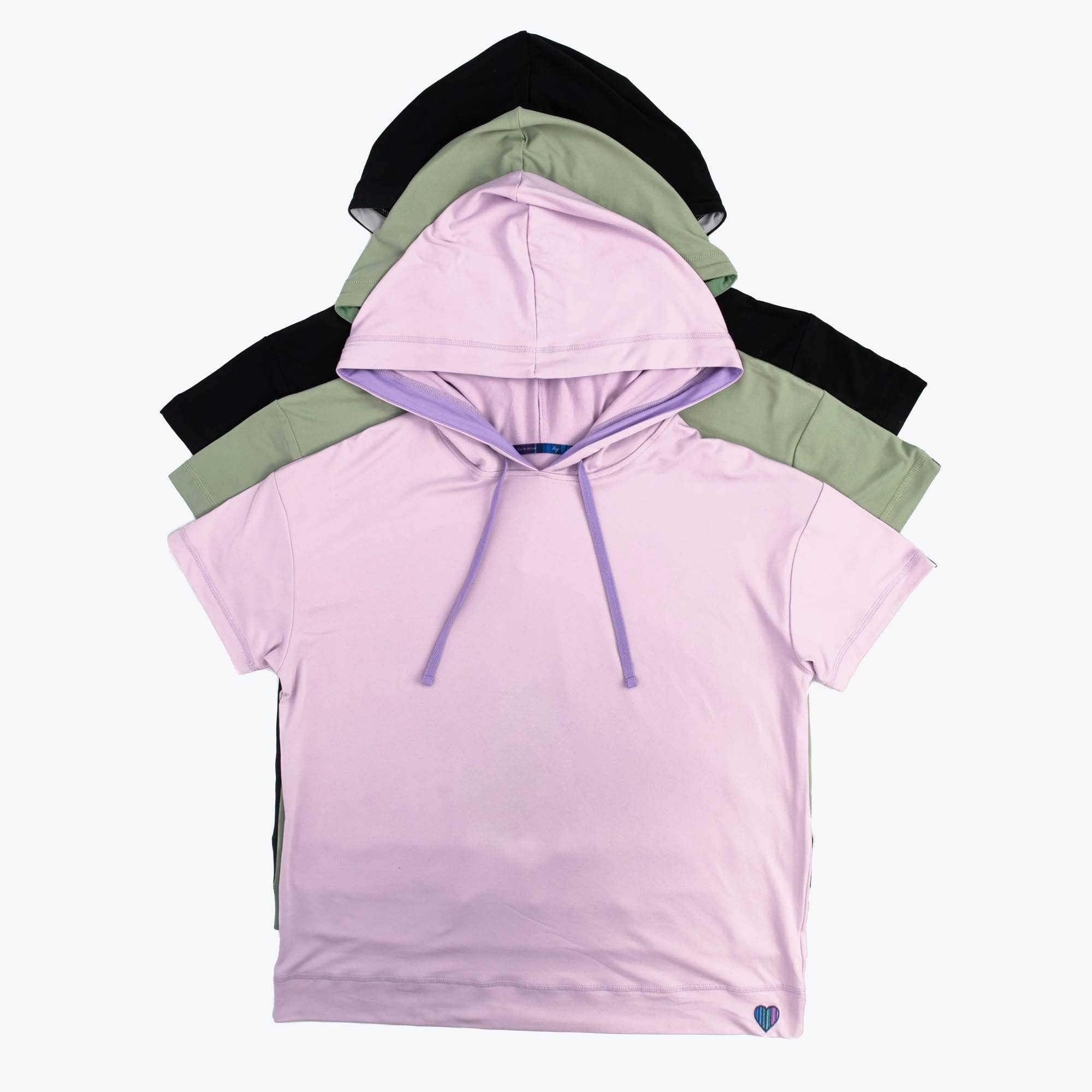 Coupe Hooded Top Short Sleeve - - Coupe_ShortSleeveTop_Group_01_2aafbe19-172a-45e7-9c77-92778ecf9d94